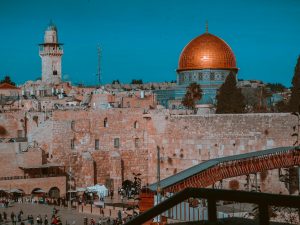 aerial veiw photography of Dome of The Rock, Jerusalem